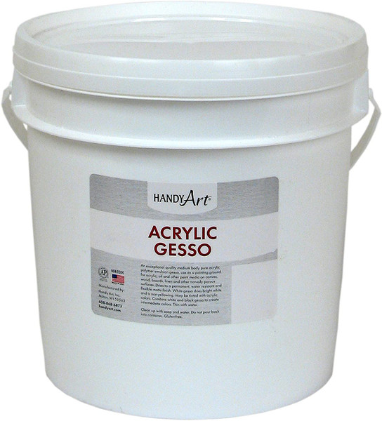 376073, Handy Art    Black Gesso Gallon