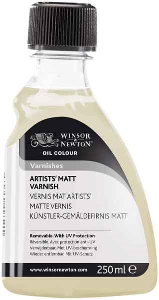 372724, Winsor & Newton Matte Varnish, 250ml.