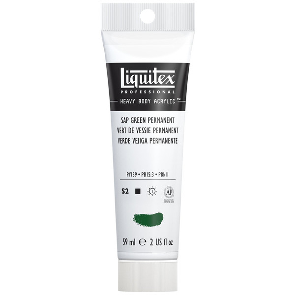 372047, Liquitex Heavy Body, Sap Green, 2oz.
