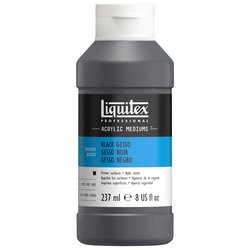 373114, Liquitex Professional Gesso, Black, 8oz.