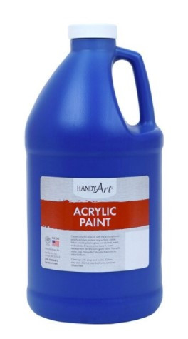 376053, Handy Art Acrylic, Ultramarine Blue, 64oz.