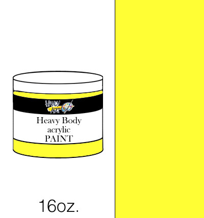 383104, Handy Art Heavy Body Acrylic, Chrome Yellow, 16oz.