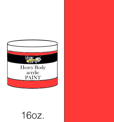 383109, Handy Art Heavy Body Acrylic, Bright Red, 16oz.