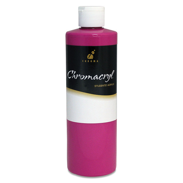 372819, Chromacryl School Acrylic, Magenta, 16oz.