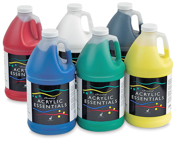 373036, Chromacryl Acrylic Essentials Set, 6x64oz.