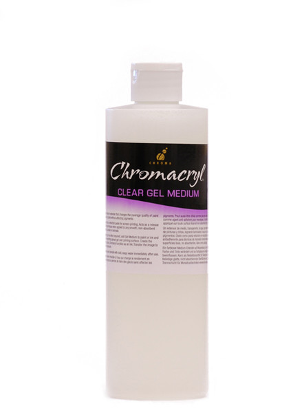 373003, Chromacryl Clear Gel Medium, 16oz.