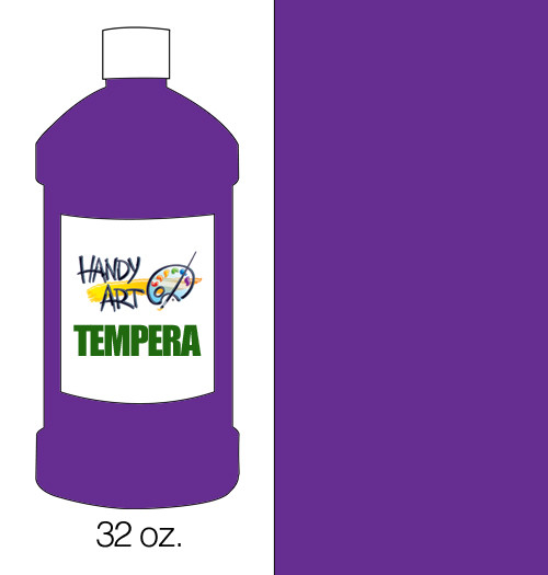 381024, Handy Art Tempera, Violet, 32oz.