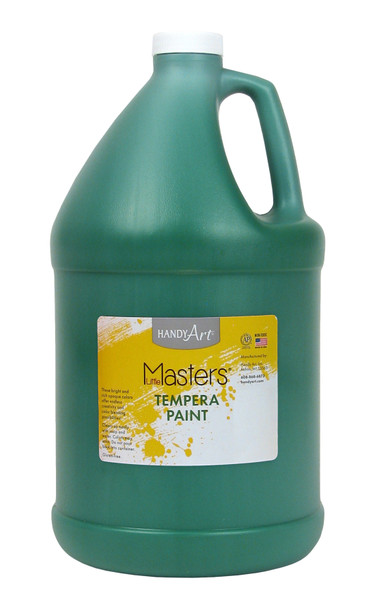 380509, Handy Art Little Masters Tempera, Green, 128oz.
