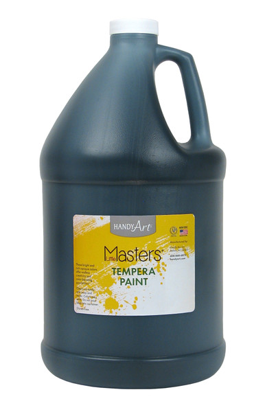 380511, Handy Art Little Masters Tempera, Black, 128oz.