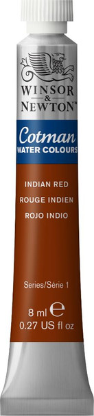 372617, Cotman Watercolor, Indian Red