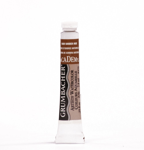 373737, Grumbacher Academy Watercolor, Raw Umber, 7.4ml.