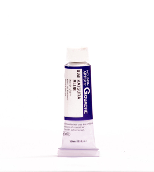 375733, Holbein Designer Gouache, Katsura Blue, 15ml.