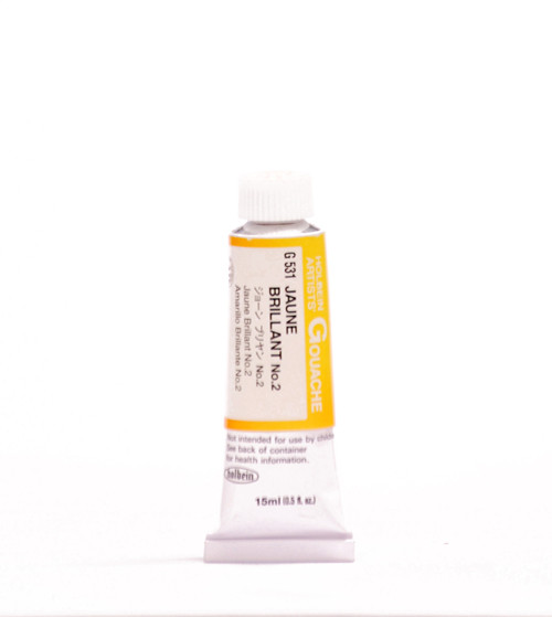 375743, Holbein Designer Gouache, Juane Brilliant No. 2, 15ml.