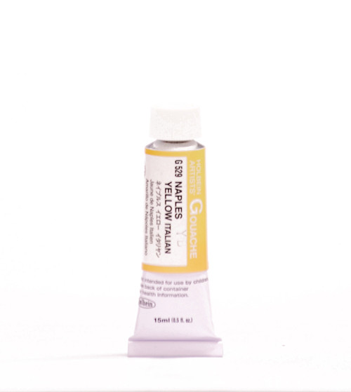 375745, Holbein Designer Gouache, Naples Yellow Italian, 15ml.
