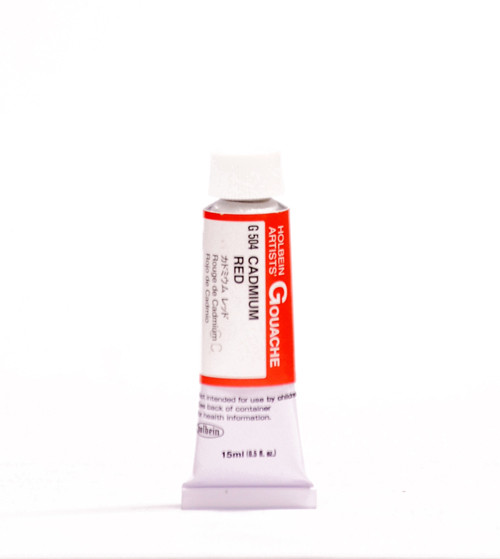 375757, Holbein Designer Gouache, Cadmium Red, 15ml.