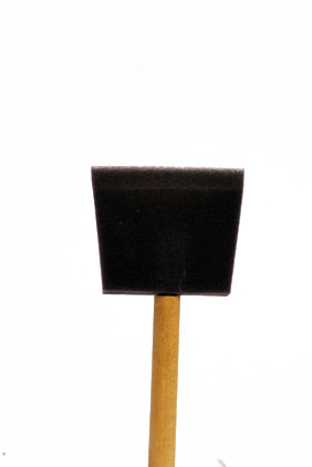 408607, Sponge Craft Foam Brush, 3"