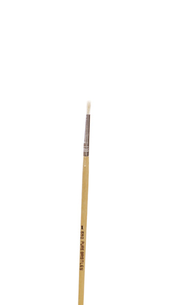 406831, Silver Series White Bristle No. 57, Round, #1