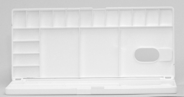 419124, Large Folding Palette, 11 1/2"x10"open,Plastic