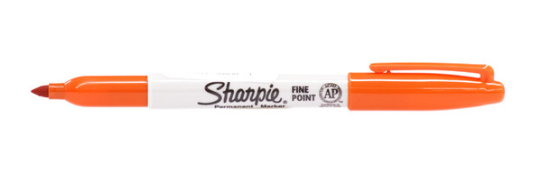 437955, Sharpie, Fine, Orange