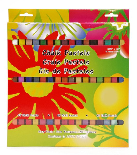 447598, Tacro Economy Soft Pastel, 48 color Set