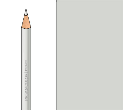 446088, Prismacolor Colored Pencils, PC1069, French Grey 20%