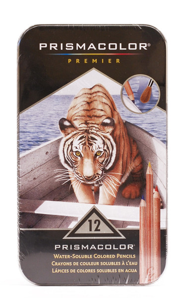 446185, Prismacolor Watercolor Pencils, 12 color Set