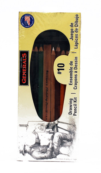 447115, General's #10 Drawing Pencil Kit