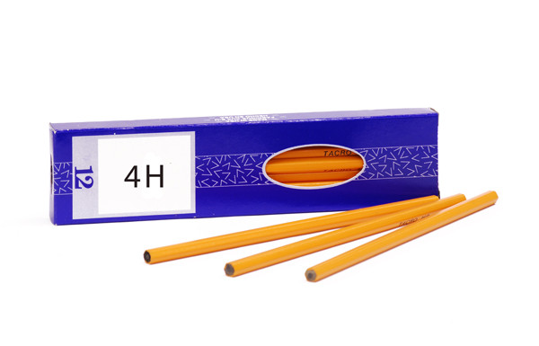 443024, Vocational Drafting Pencils, 4H, Dozen