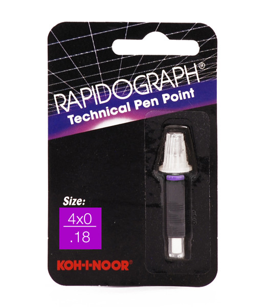 509102, Rapidiograph Technical Pen Replacement Point, 4x0