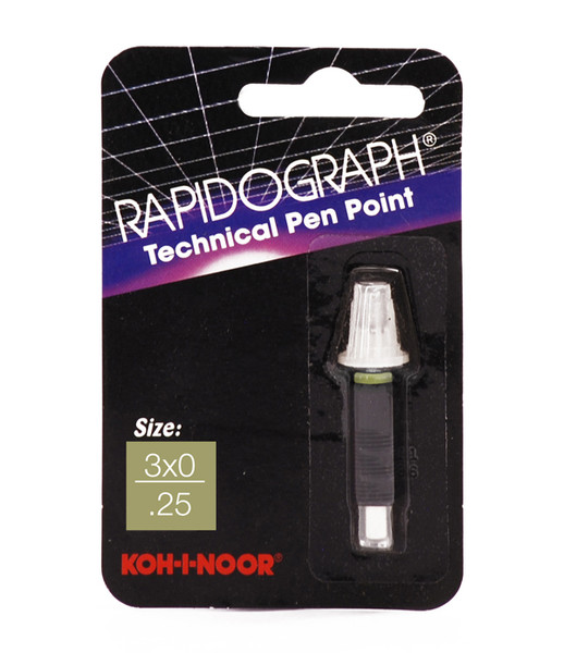 509103, Rapidiograph Technical Pen Replacement Point, 3x0