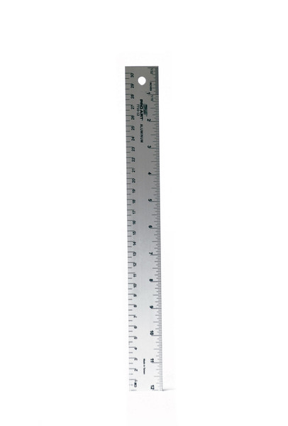 557135, Aluminum Straight Rulers, 12"