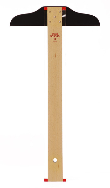 571199, Professional Quality Transparent Edge T-Square, 18"