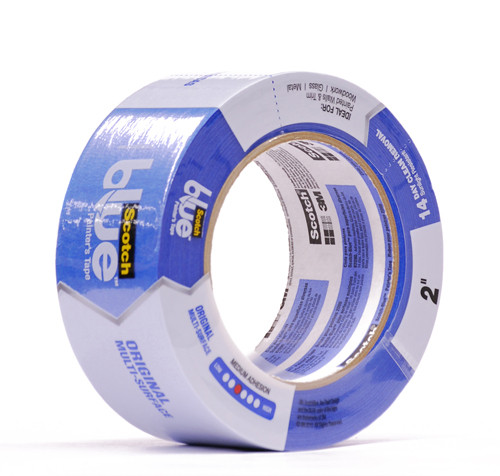 572219, 3M Blue Painters' Tape, 2" x 60yd.