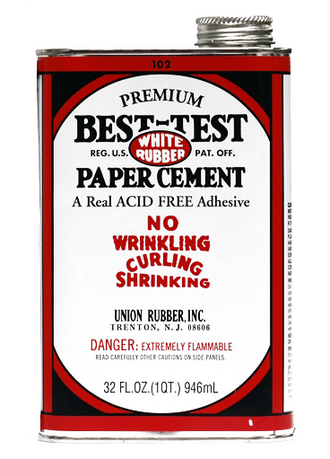 572103, Best-Test Rubber Cement, 32oz.