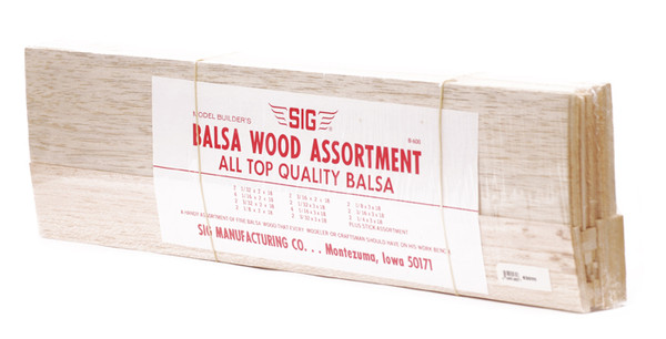 630111, Balsa Wood Assortment