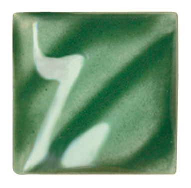 611212, Amaco Gloss Glaze , Lead Free, Cone 06-05, Pint, LG-40, Dark Green