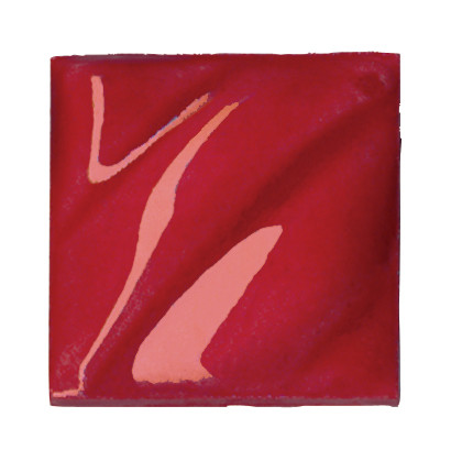 611250, Amaco Gloss Glaze , Lead Free, Cone 06-05, Pint, LG-57, Intense Red