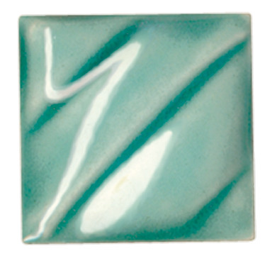 611210, Amaco Gloss Glaze , Lead Free, Cone 06-05, Pint, LG-26 CL, Turquoise