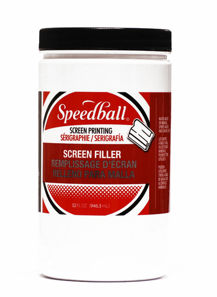 629401, Speedball Screen Filler, 32 oz. Jar