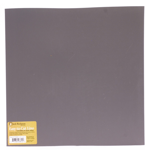 624014, Richeson "Easy to Cut" Linoleum,Unmounted Blocks, 12"x12"