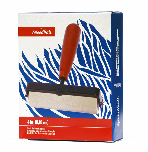 621026, Speedball Soft Rubber Brayer, #4126, 4"