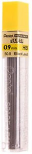 452527, Pentel Super Hi-Polymer Lead .9mm, HB