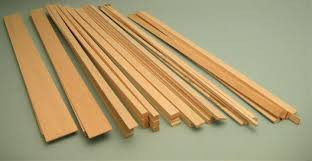 630522, Balsa Wood Sticks 36" Length, 1/8"x1/4"     25/pk