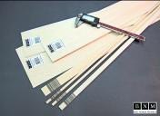 630550, Balsa Wood Sheets, 1/32"x3",  10pk