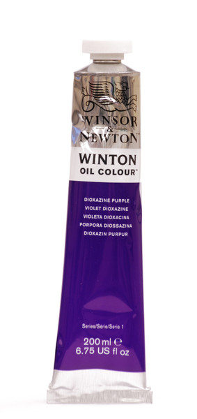 372684, Winton Oil Colour, Dioxazine Purple, 200ml.
