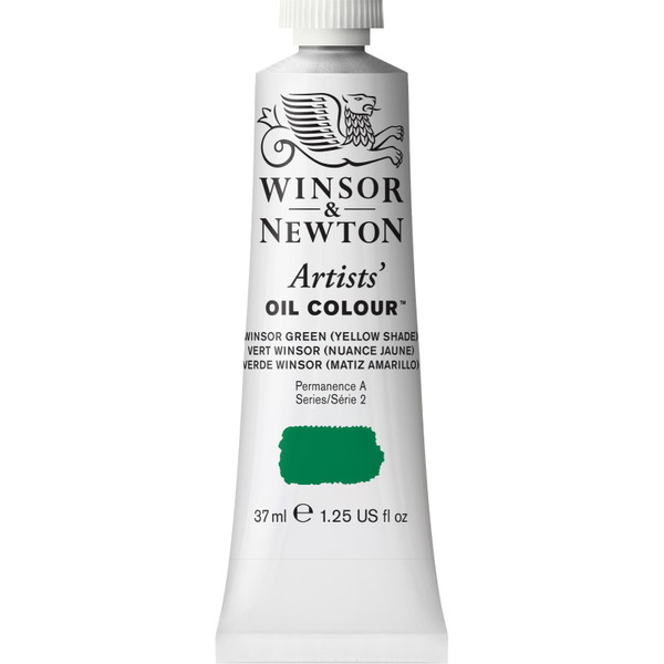 377115, AOC 37ml tube - Winsor Green Yellow Shade