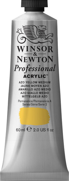 373906, PAC  60ml tube - Azo Yellow Medium