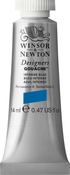 373406, Designers Gouache  14ml tube - Intense Blue
