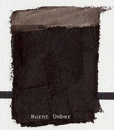 376250, Gamblin Artists Oil, Burnt Umber, 150ml