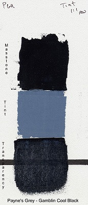 376292, Gamblin Artists Oil, Paynes Grey, 150ml